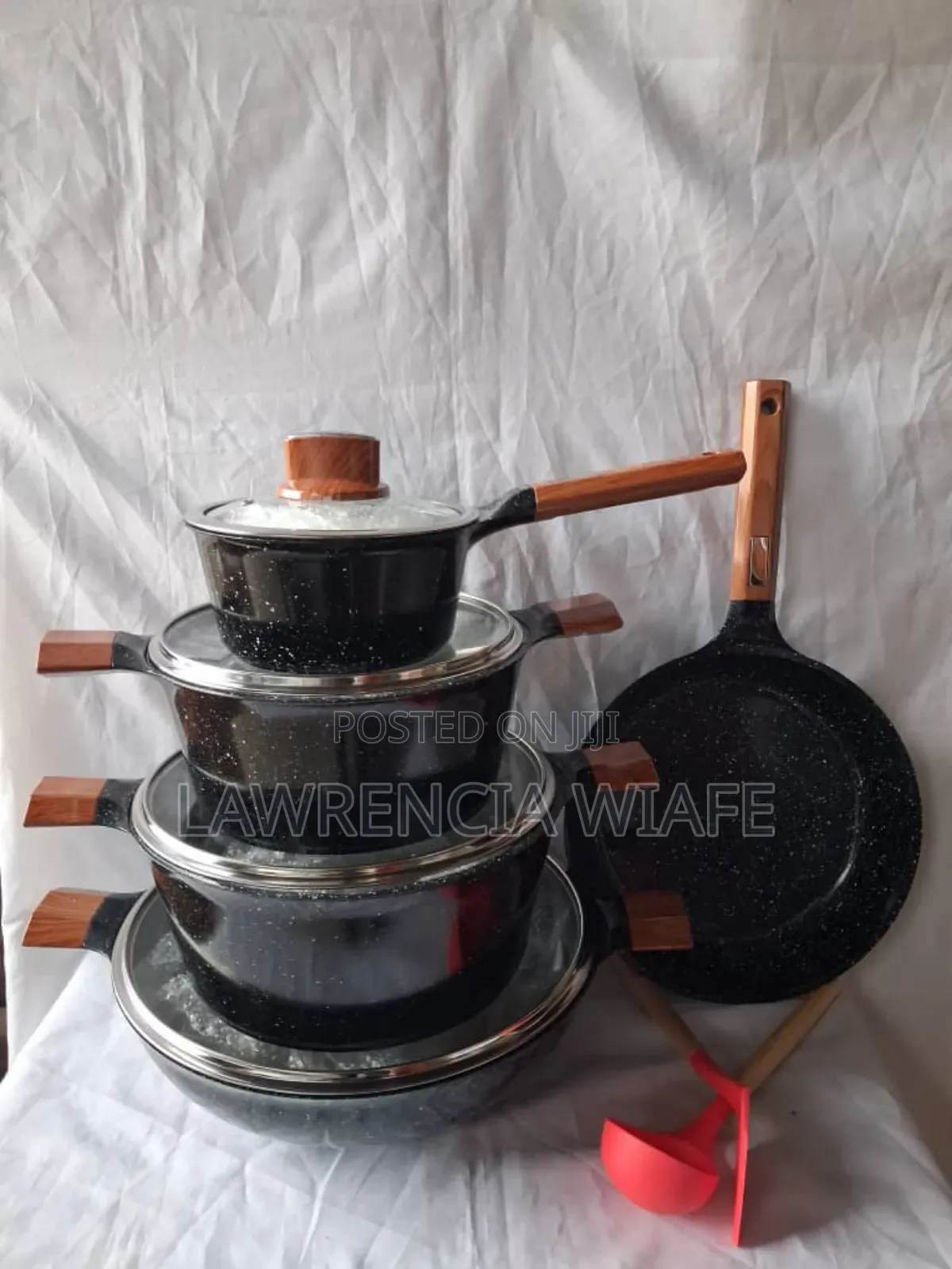 9pcs Nonstick Cookware Set