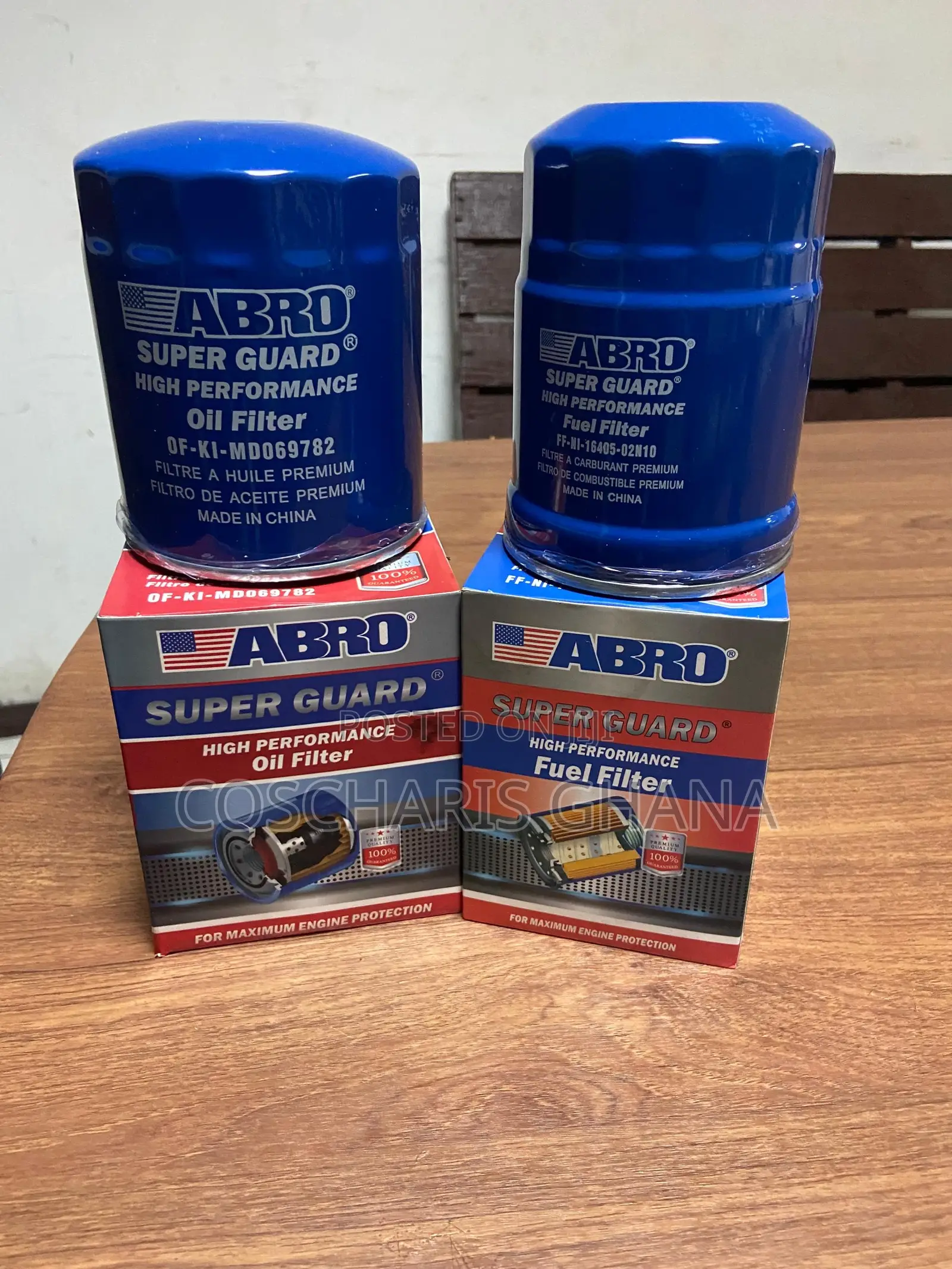 Fuel and Oil Filters.