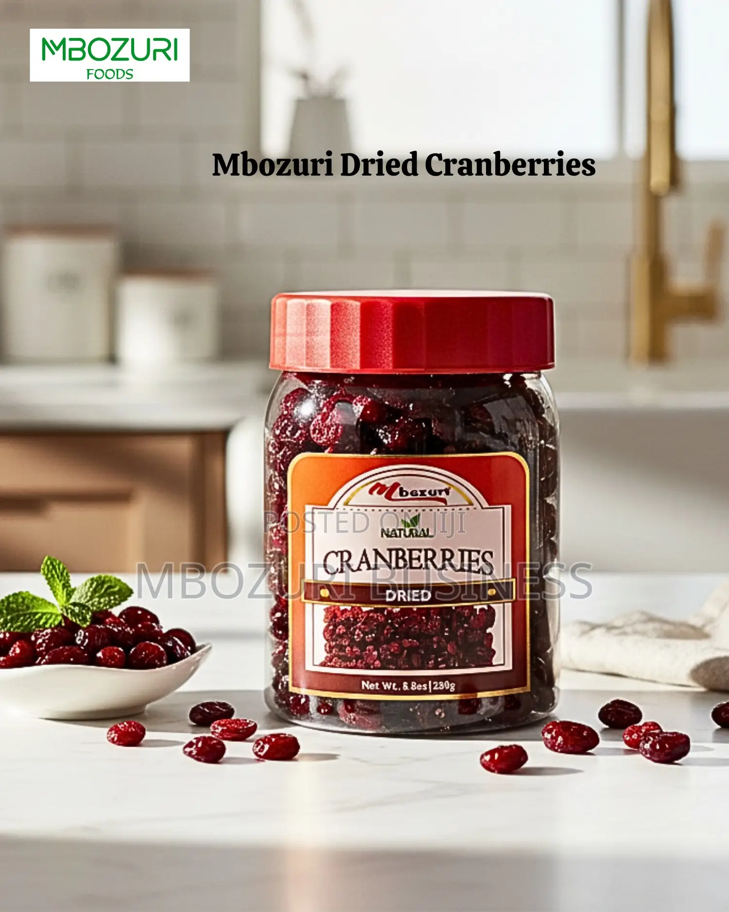Mbozuri Dried Cranberries