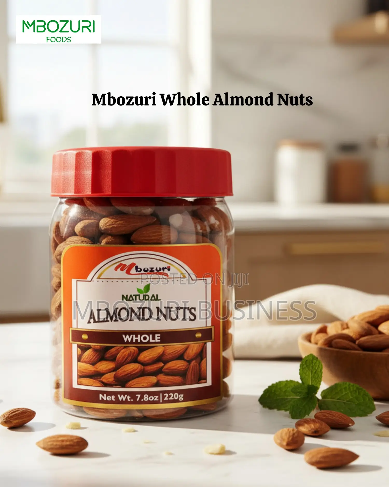 Mbozuri Whole Almond Nuts