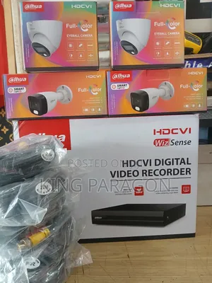 CCTV Kit (4 Channel) Full Coloured [2mp]