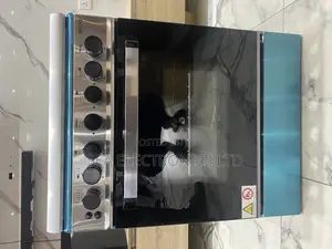 Eldo Gas 4 Burner 60x60cm Silver Oven Grill Rotisserie