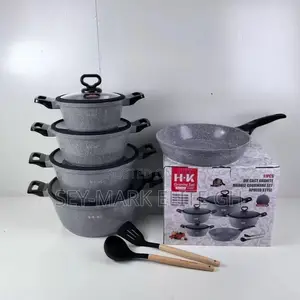 11pcs Hk Granite Cookware Set