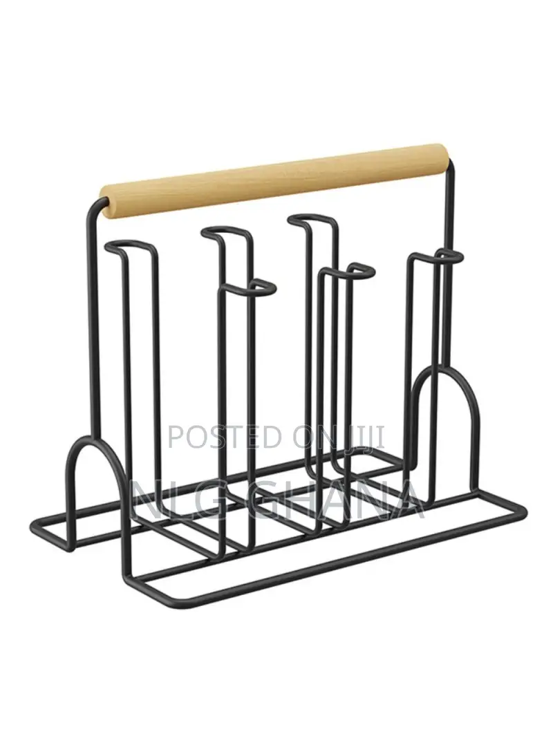 Iron Drying Rack Water Bottle Cup Coffee Mug Drying. Tvx20908
