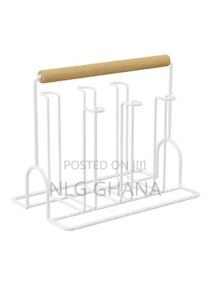 Iron Drying Rack Water Bottle Cup Coffee Mug Drying. Tvx20908