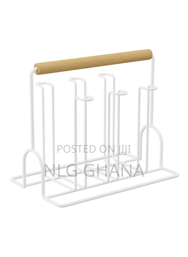 Iron Drying Rack Water Bottle Cup Coffee Mug Drying. Tvx20908