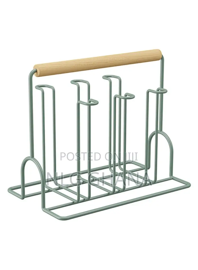 Iron Drying Rack Water Bottle Cup Coffee Mug Drying. Tvx20908