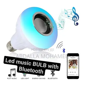 Led Music Bulb With Bluetooth