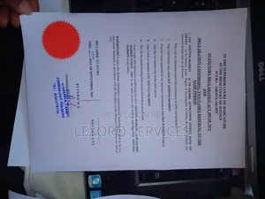 Affidavit,Gazette,Passport,Birth Cert,Business Cert(Express Services)