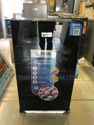 Glass Mirror Pearl 90litre Table Top Refrigerator
