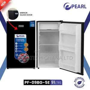 Glass Mirror Pearl 90litre Table Top Refrigerator