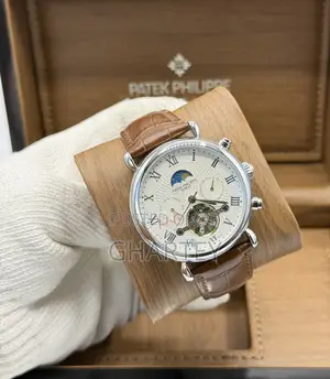 Patek Philippe Geneve Tourbillon Perpetual Calendar Automatic Watch