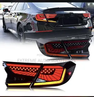 2018-2020 Honda Accord Smoked Dynamic Tail Lights