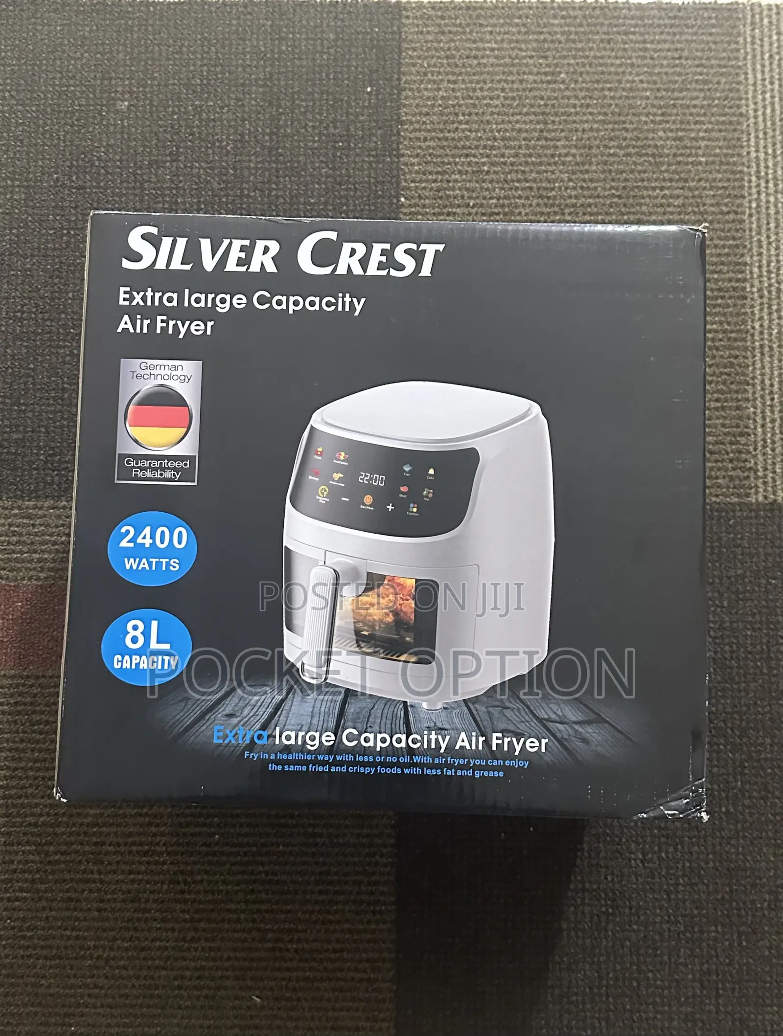 Silver Crest Air Fryer 8 Litres