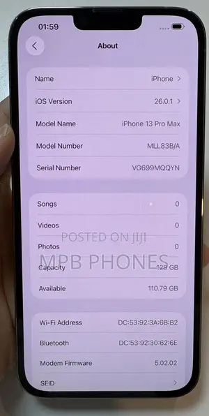 Apple iPhone 13 Pro Max 128 GB Gold