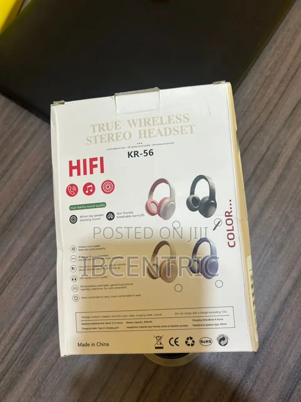 Kr-56 Wireless Headset