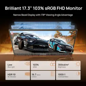 Arzopa 17.3 Inches Ips Portable Monitor