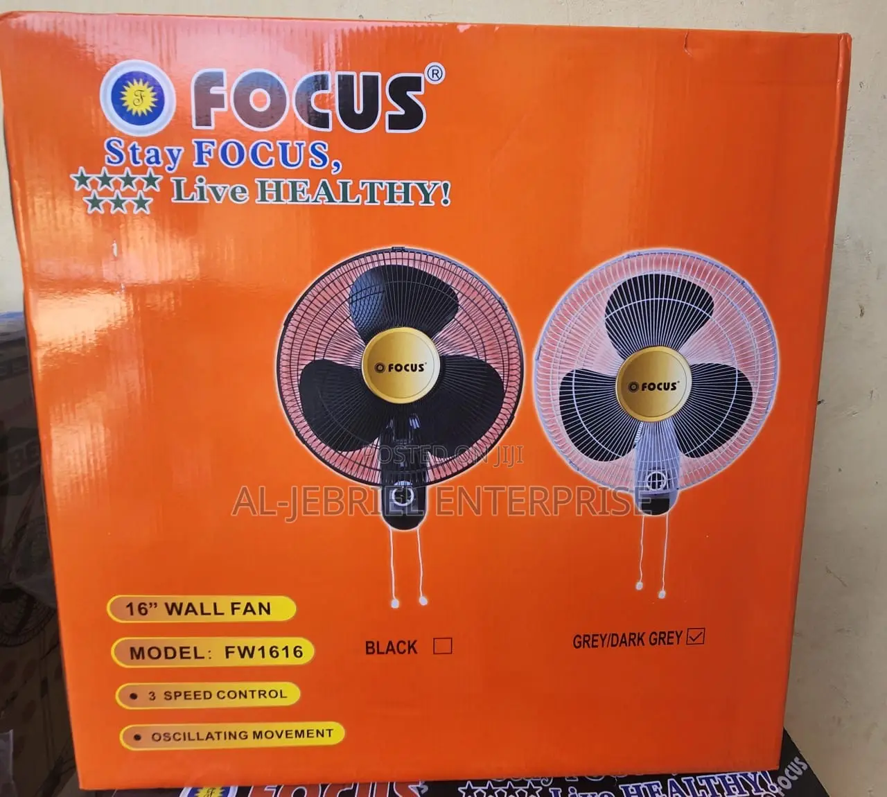 Focus 16” Wall Fan