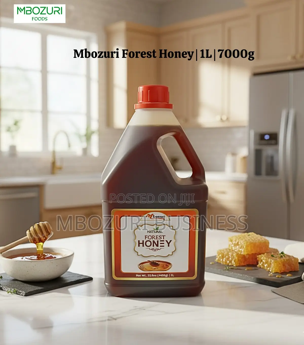Mbozuri Pure Natural 1l Honey