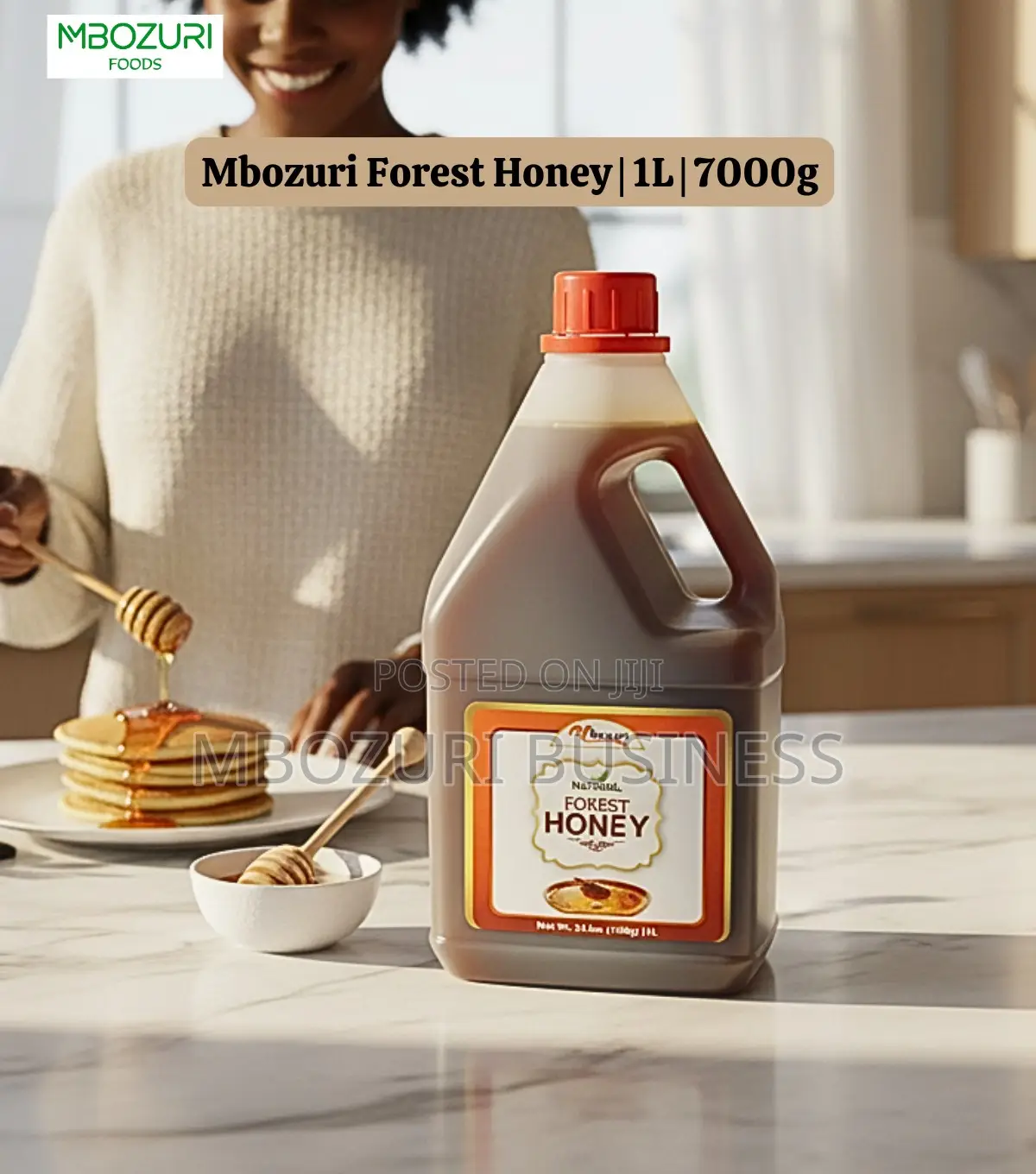 Mbozuri Pure Natural 1l Honey