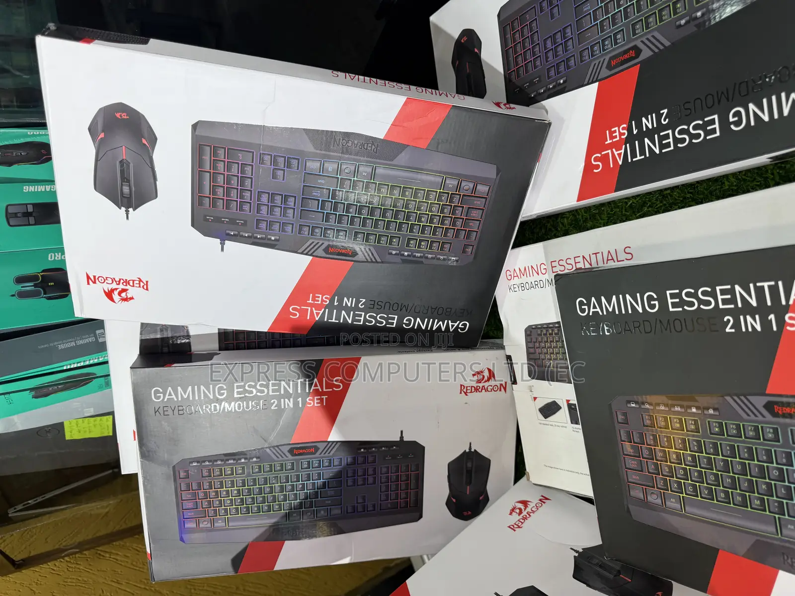 Gaming Original Mouse Keyboard RBG Lights Set (2 in 1) From Uk 