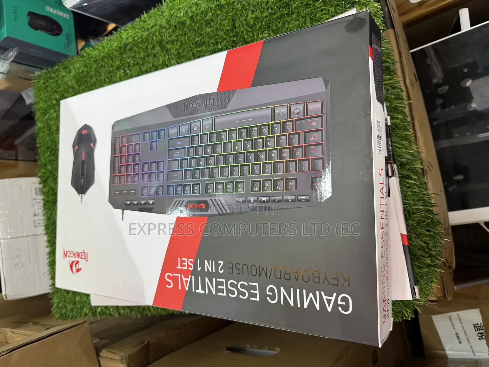 Gaming Original Mouse Keyboard RBG Lights Set (2 in 1) From Uk 