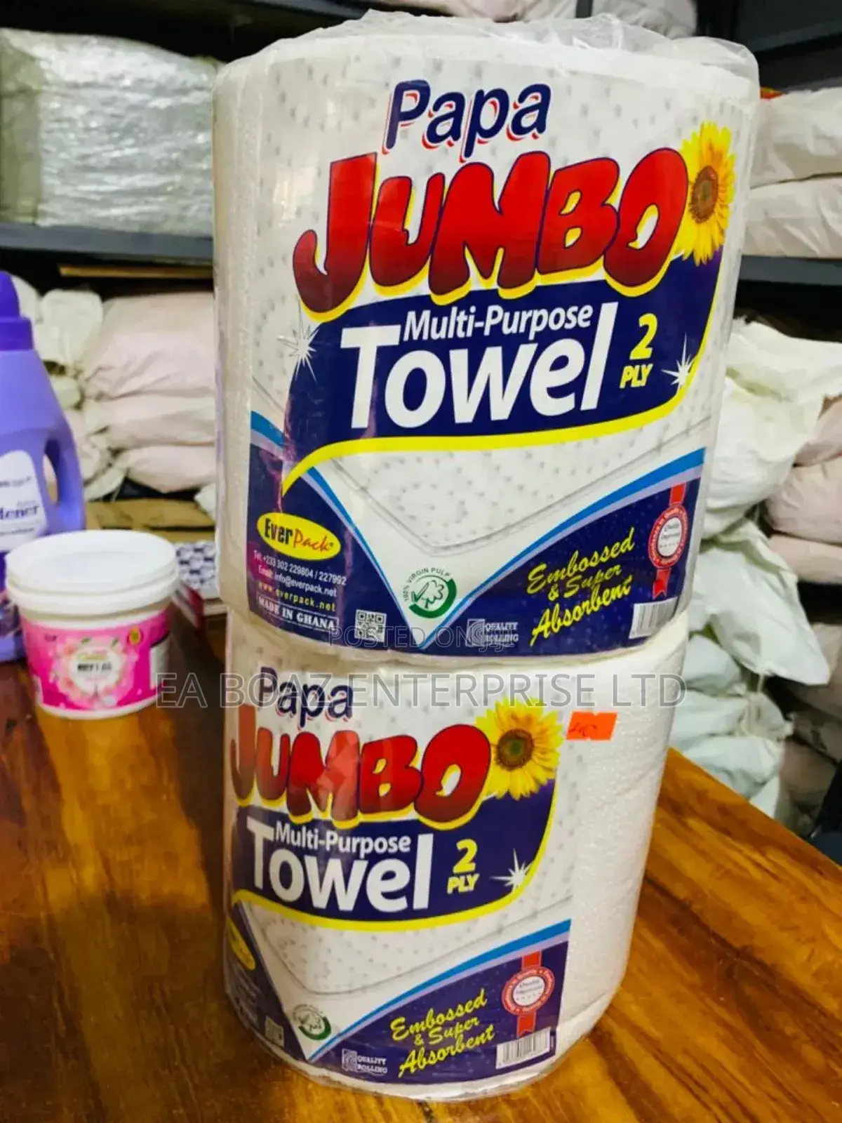 Ever Pack Papa Jumbo Multi-Purpose Towel 2ply
