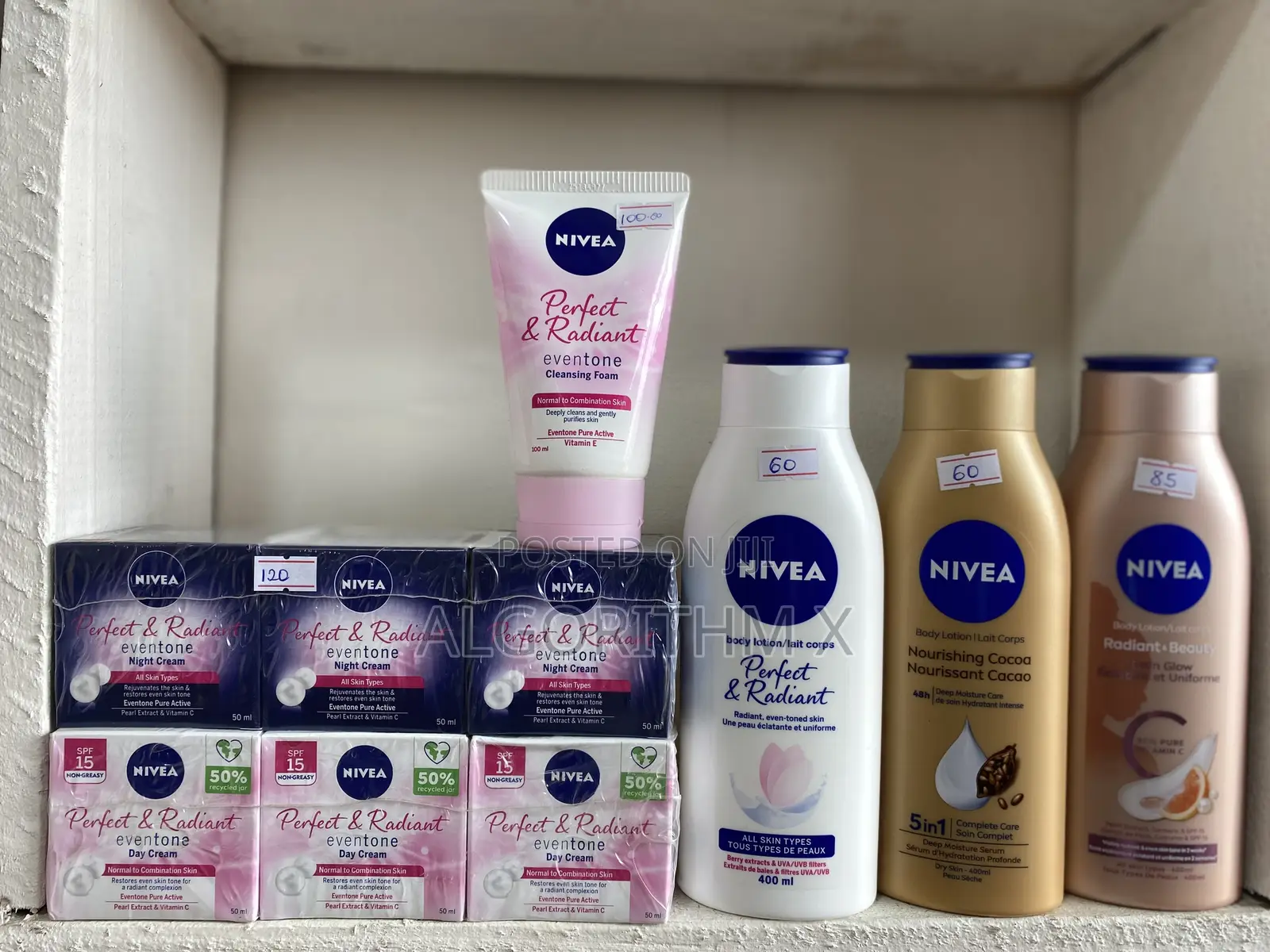 Nivea Lotion, Shower Gel,Face Cream, Deodorant