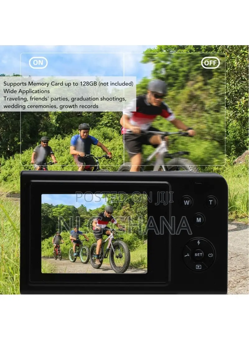 2.4 Inch Hd Screen Digital Camera 56mp Photos Video. Tvx28475