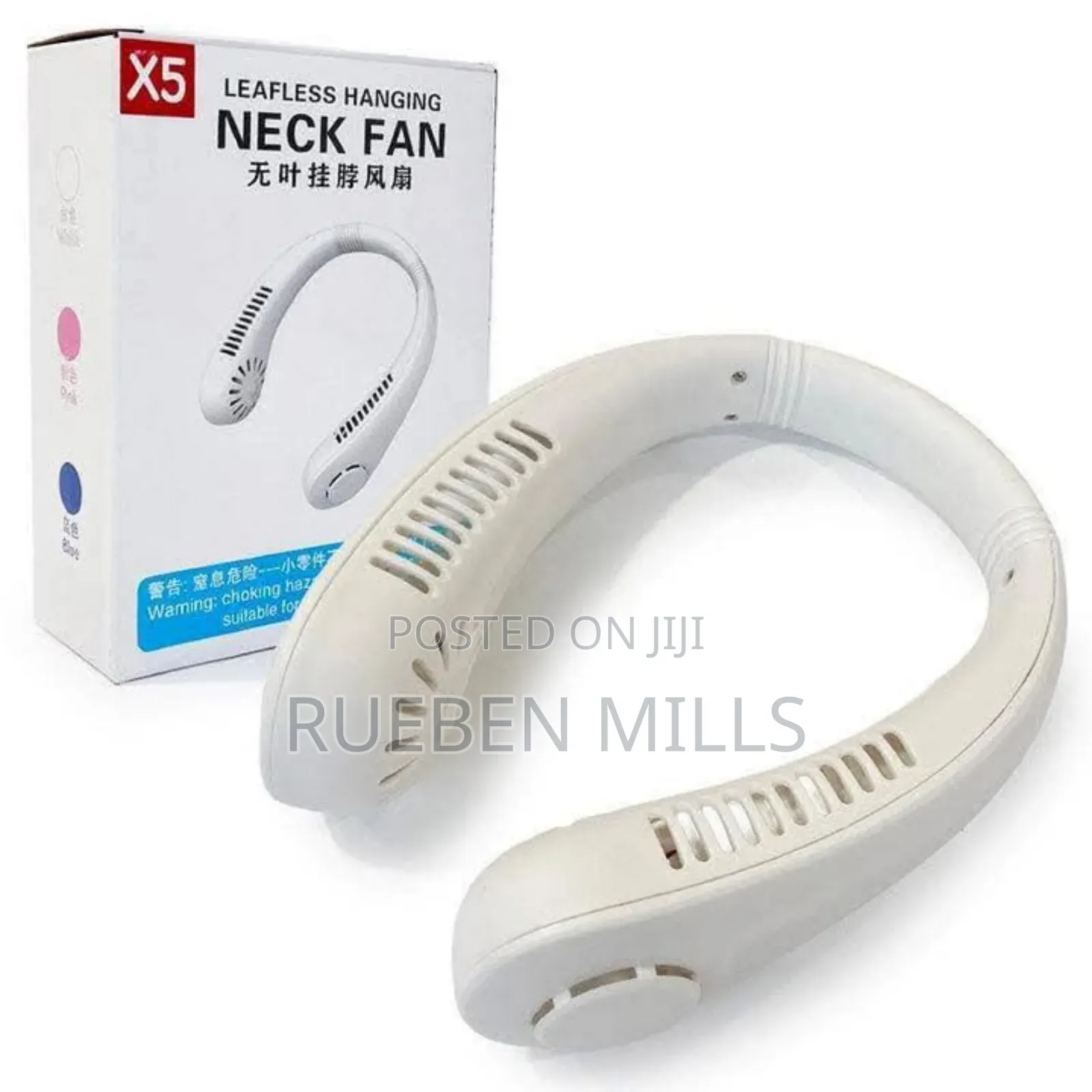 Portable Adjustable Speed X5 Mini Neck Fan