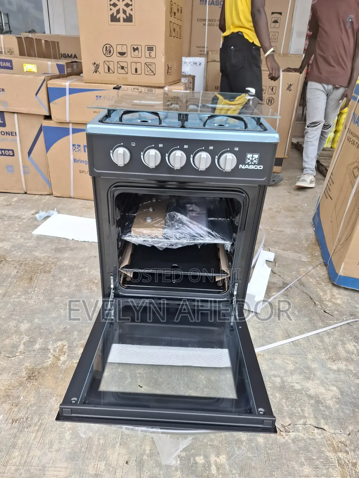 Affordable and Stainless Steel Nasco Gas Cooker 50by50 With Oven