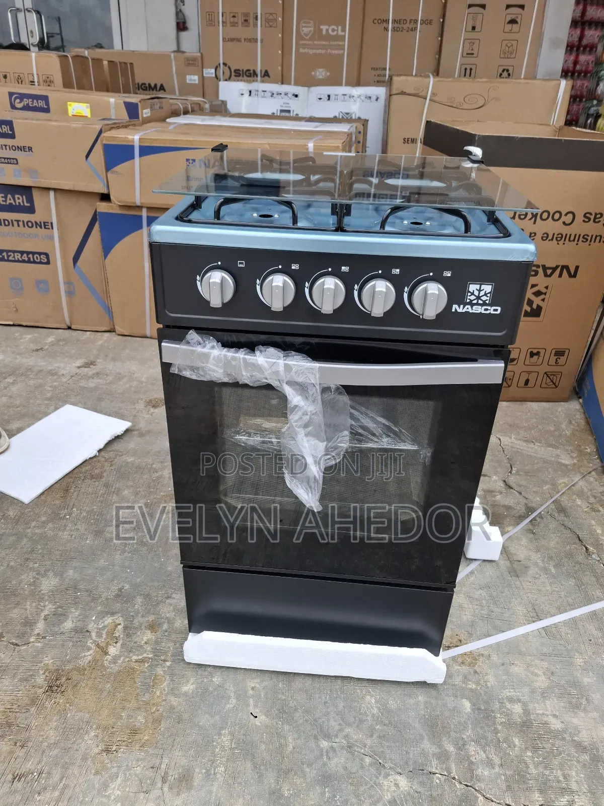 Affordable and Stainless Steel Nasco Gas Cooker 50by50 With Oven