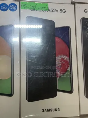 New Samsung Galaxy A52s 5G 128 GB Black