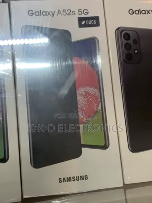 New Samsung Galaxy A52s 5G 128 GB Black
