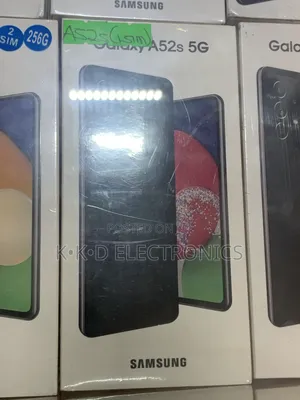 New Samsung Galaxy A52s 5G 128 GB Black
