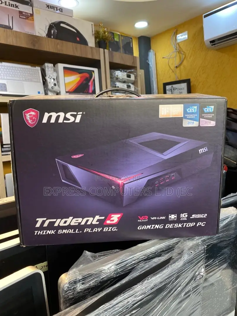 New MSI Trident 3 Arctic 8th 24GB Intel Core I7 HDD+SSD 1T