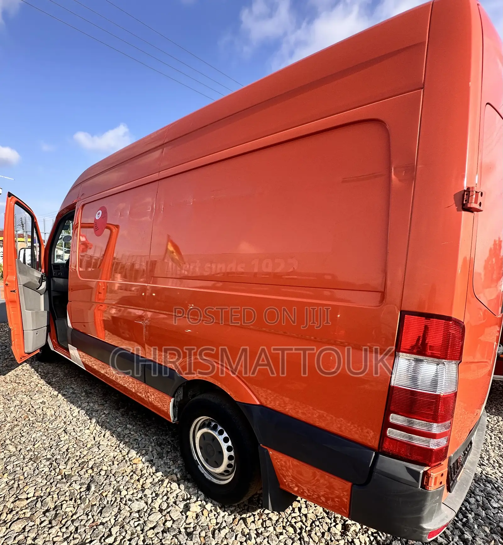 Mercedes-Benz Sprinter 2012 Orange