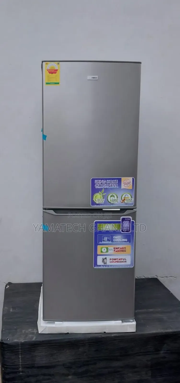 Nasco 207litre Refrigerator With Bottom Freezer