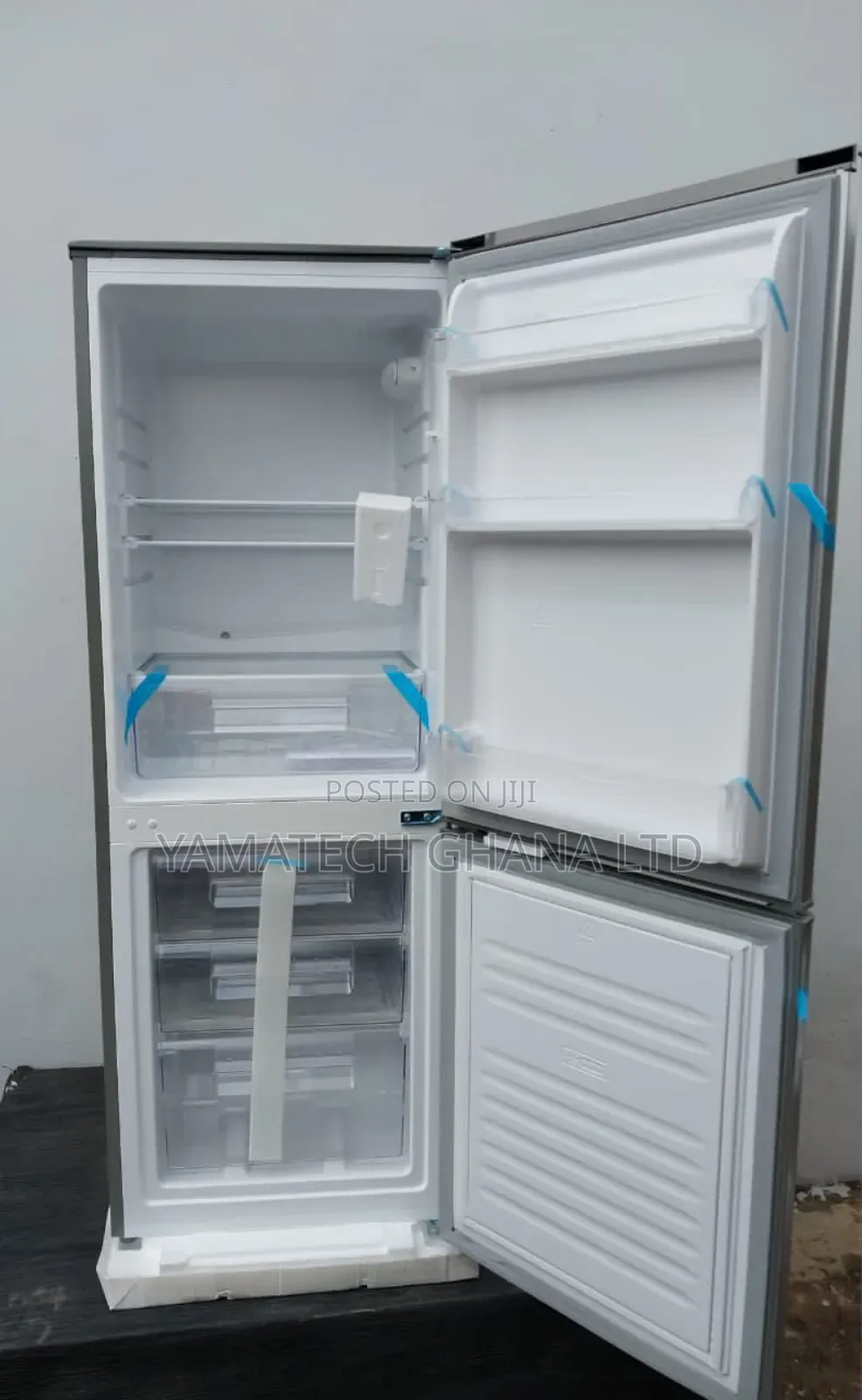 Nasco 207litre Refrigerator With Bottom Freezer