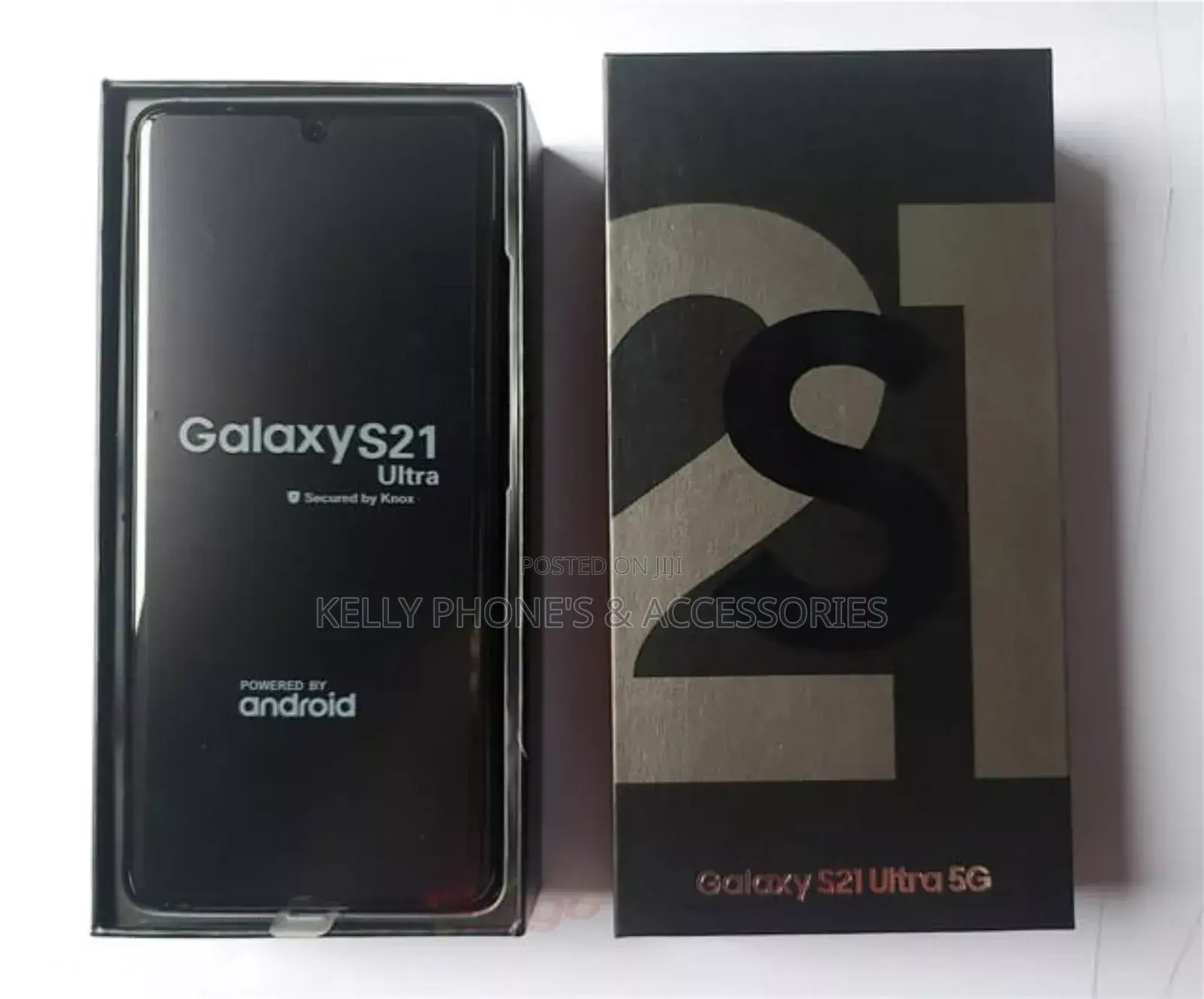 New Samsung Galaxy S21 Ultra 5G 512 GB Black