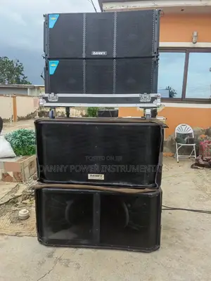 Set of Danny Speakers and Amplifiers