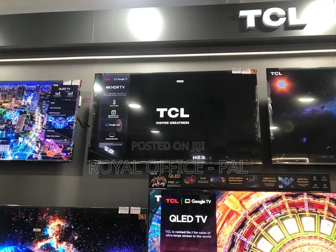 Uhd Smart Android TCL 55 Inch Fine Television Box