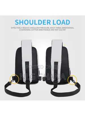 Casual Nylon Oxford Cloth Chest Bag Single Shoulder. Tvx16608