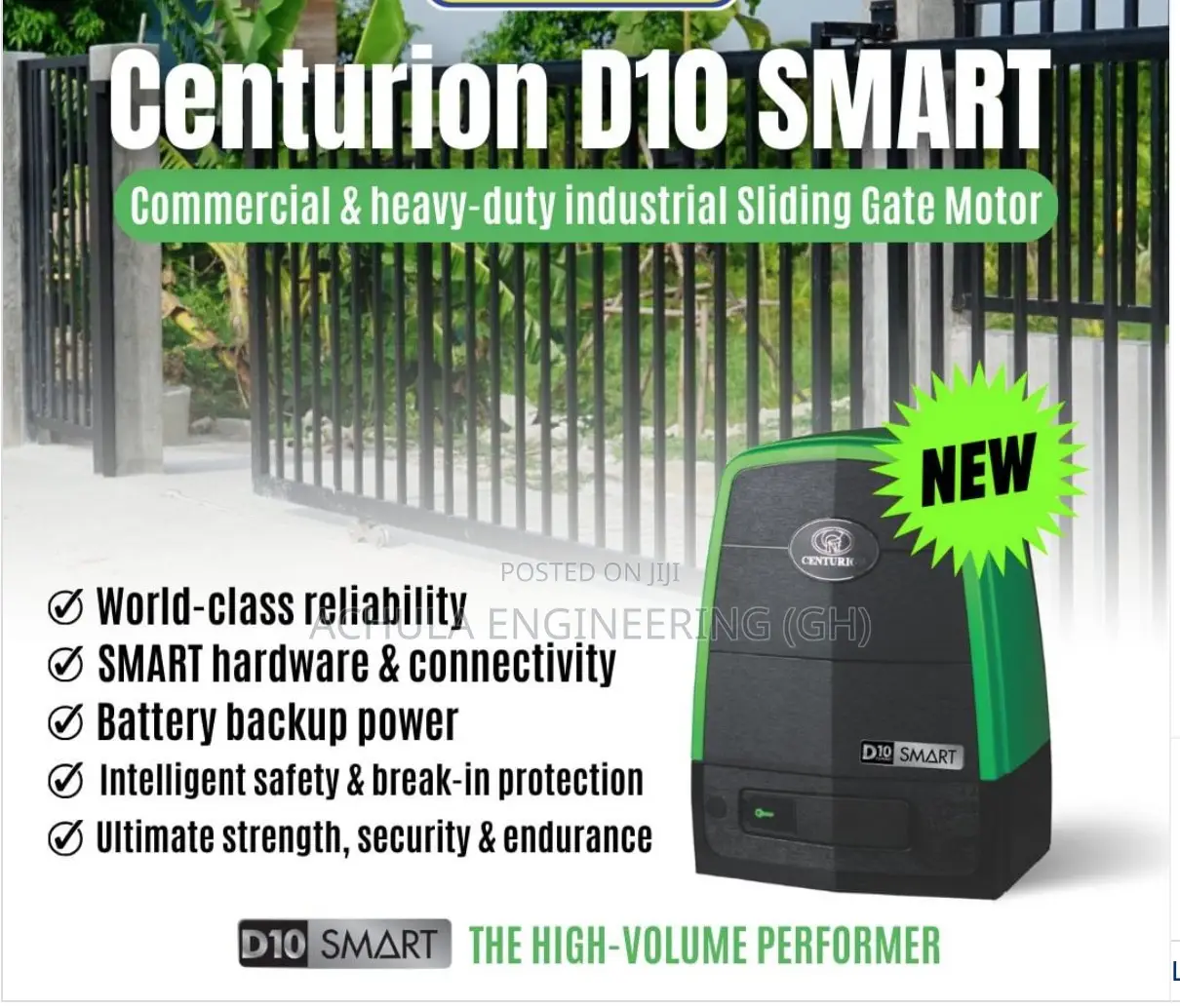 Centurion D10 Smart Complete Kit With Installation