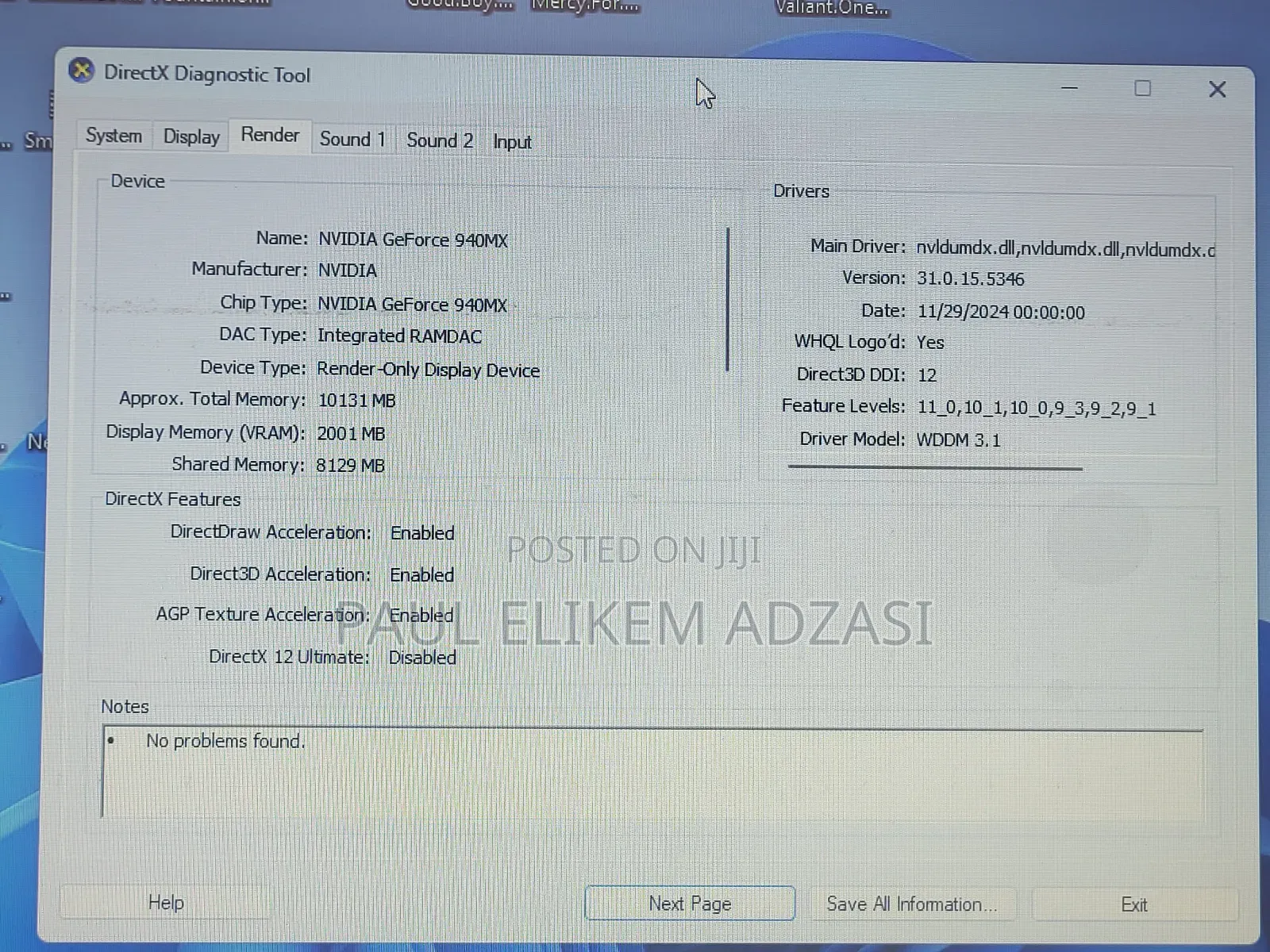 Laptop Dell Latitude 5580 16GB Intel Core i5 SSD 256GB