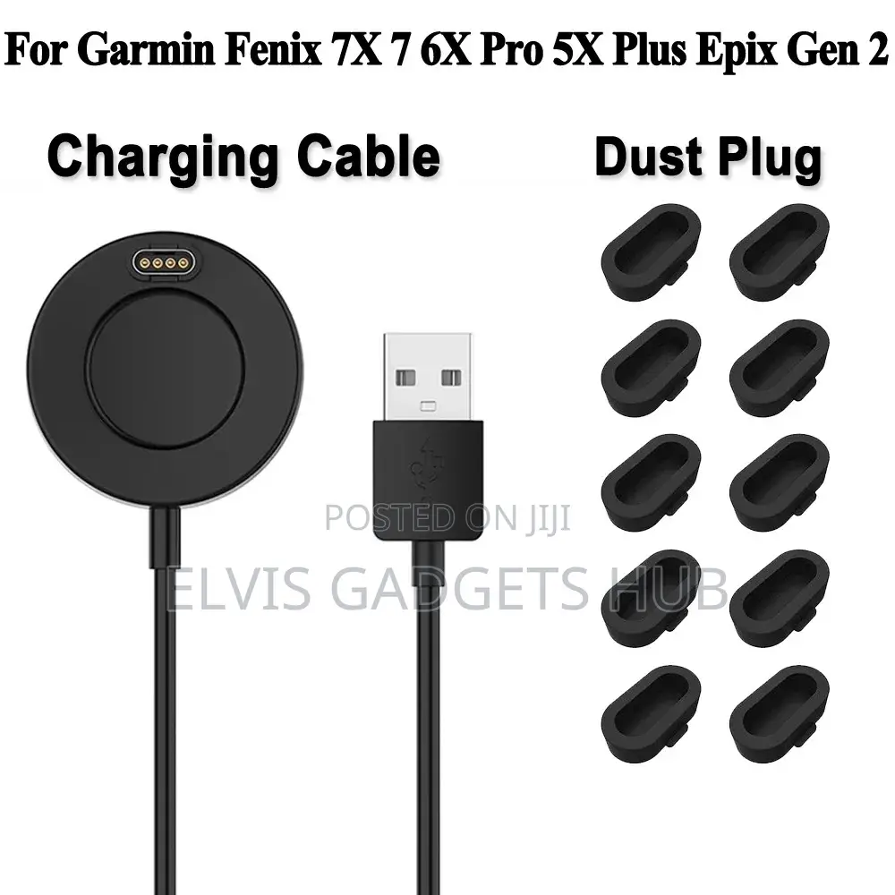 Garmin Fenix 7x 7 6x Pro 5x Plus Epix Gen 2 Charger