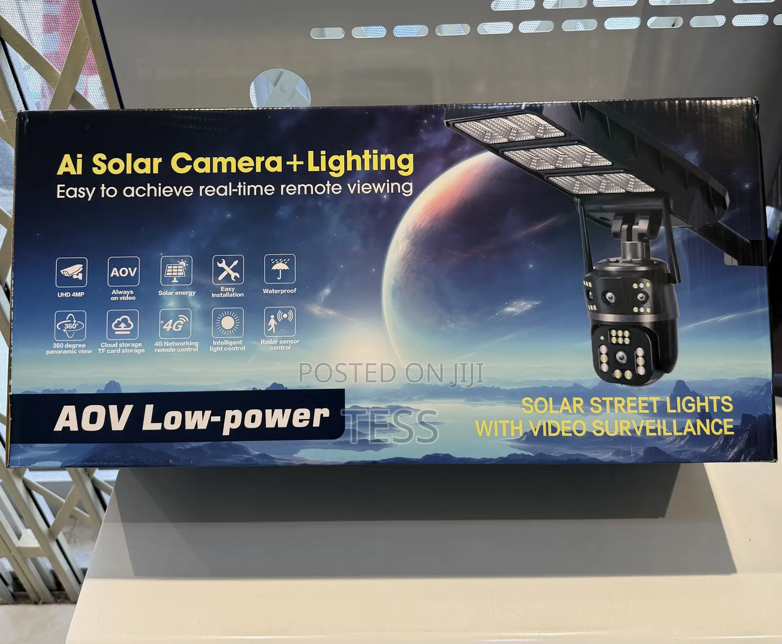 Solar Street Camera 4g Sim PTZ Dual Lens 4mp 2 Way Audio Talk Back
