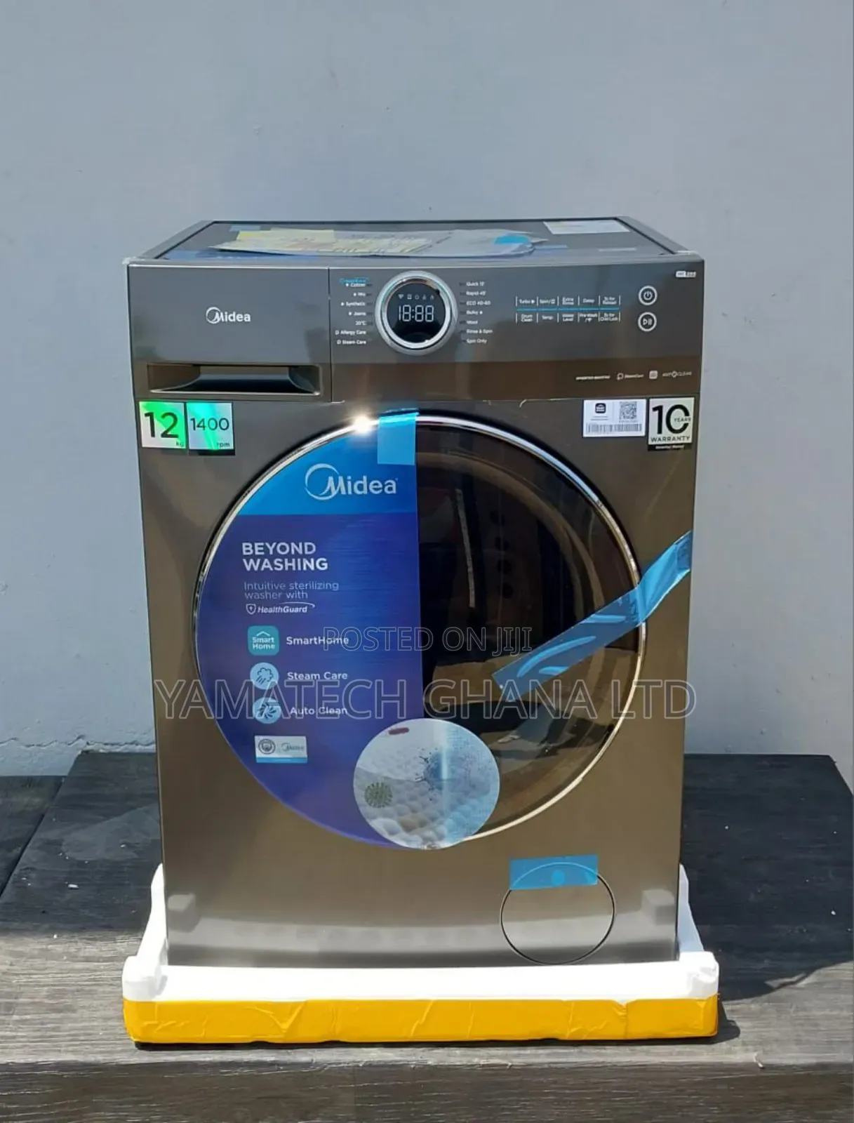 Midea 12kg Combo Automatic Washing Machine With 8kg Dryer