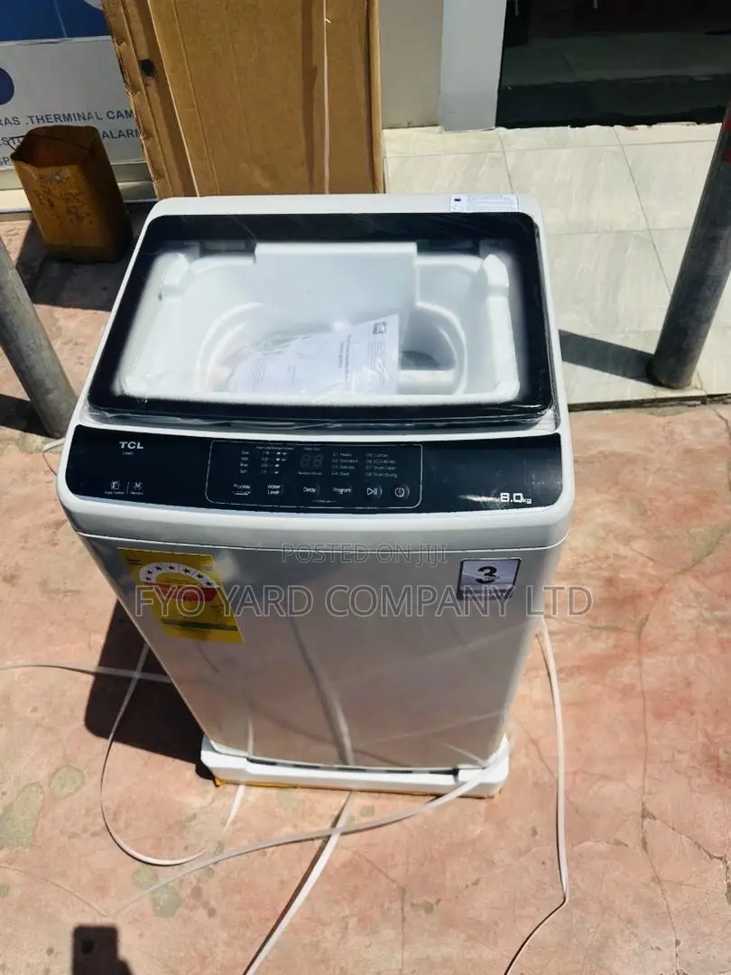 Laundry Wash Type TCL 8kg Top Load One Tub Full Auto Washing Machine