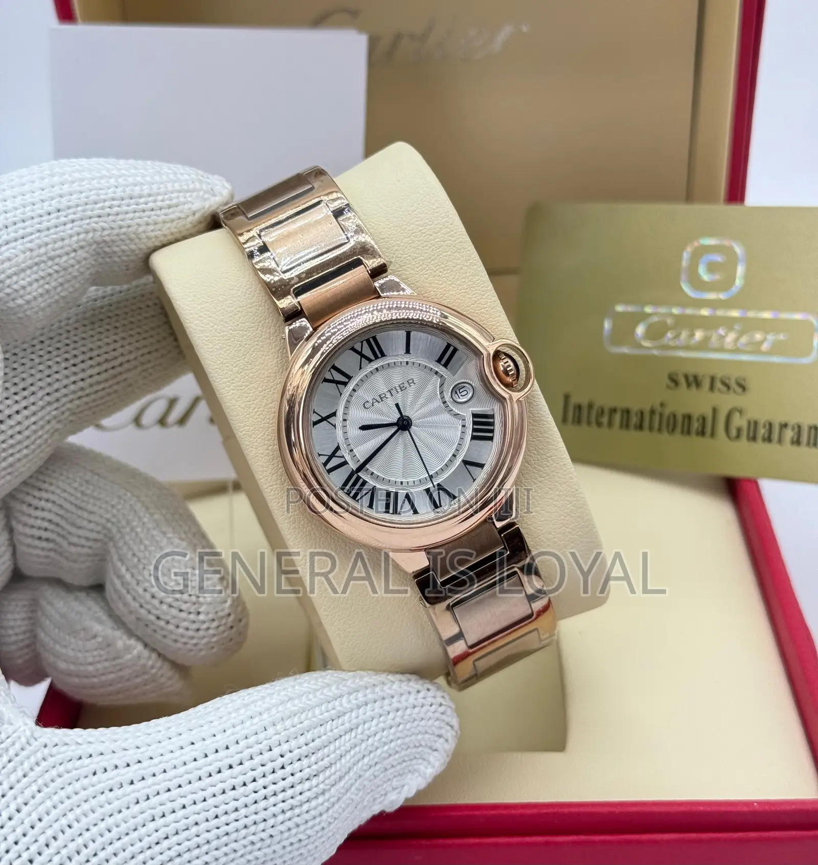 Cartier Ballon Bleu Two-tone Ladies Watch